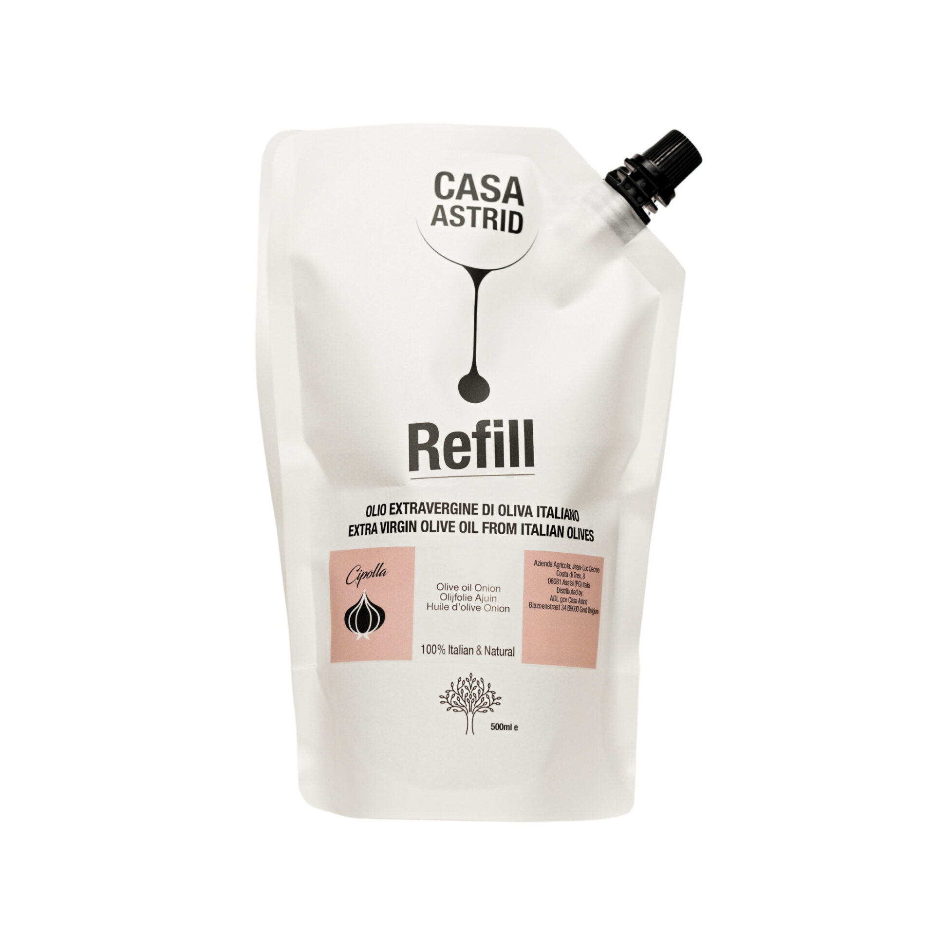 Olijfolie met Ui 500ml Ecopack